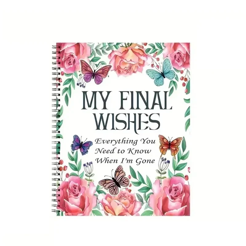 YLS-My Final Wishes Planner: Everything You Need To Know When I'm Gone End Of Life Planner, Checklists & Organizer